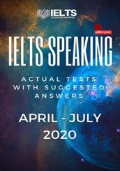 دانلود کتاب IELTS Speaking Actual Tests آوریل تا جولای 2020